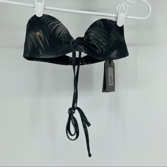 ALL SAINTS NWT SOFIA NELUWA BIKINI TOP STRAPLESS HALTER TOP SWIM - Picture 4 of 12